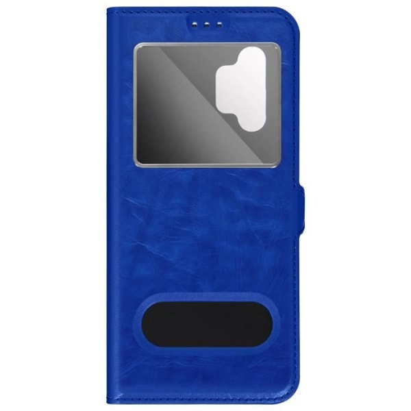 Fönsterfodral kompatibelt med Samsung A13 5G och A04s blått fodral