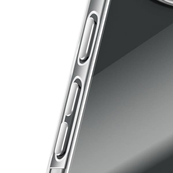 Silikonskal - AVIZAR - Google Pixel 10 Pro XL - Stöttålig - Transparent - Höjda kanter Vit