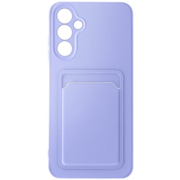 Etui til Samsung Galaxy A15 5G kortholder Blød anti-fingeraftryk lavendel Lila