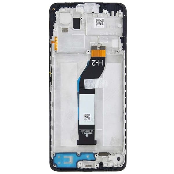 Fuld Skærm - XIAOMI - Redmi 13C / Poco C65 - LCD Touch - Integreret Chassis - Sort Svart