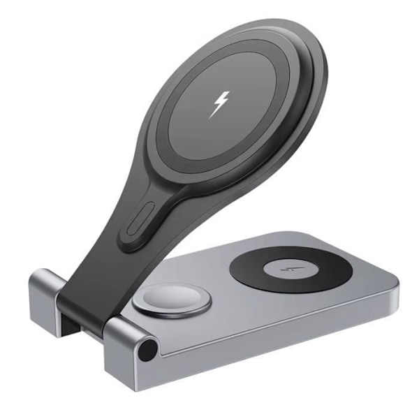 MagSafe-laddare för iPhone och Apple Watch och AirPods Foldable Black