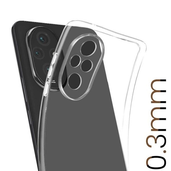 Coque Fine pour Honor 200 Pro Epäthys 0.3mm Kosteusvaimennus Läpinäkyvä Transparent