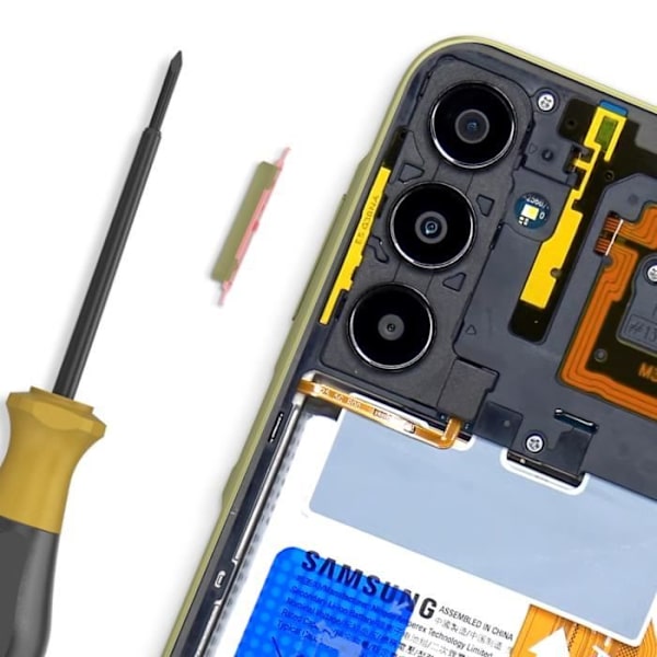 Volymknapp för Samsung Galaxy A25 5G Grön
