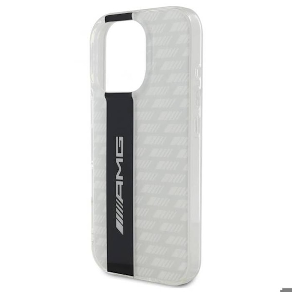 Coque iPhone 16 Pro Max - Mercedes AMG - Mønster i sort kulfiber