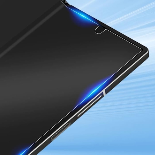 Näytönsuoja - AVIZAR - Samsung Z Fold 6 - Anti-spy - Joustava - Läpinäkyvä musta Transparent