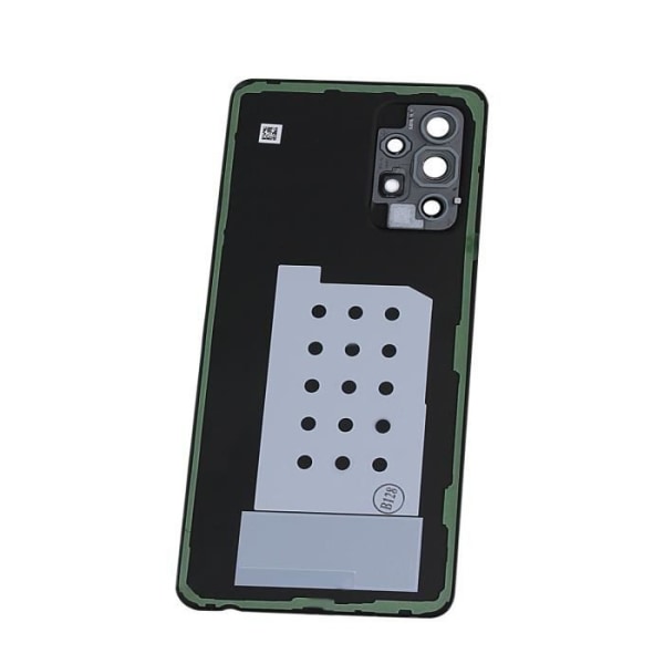 Batteri Cache - Samsung - Galaxy A52 - Svart - Reservdel - Inbyggt Lim Svart