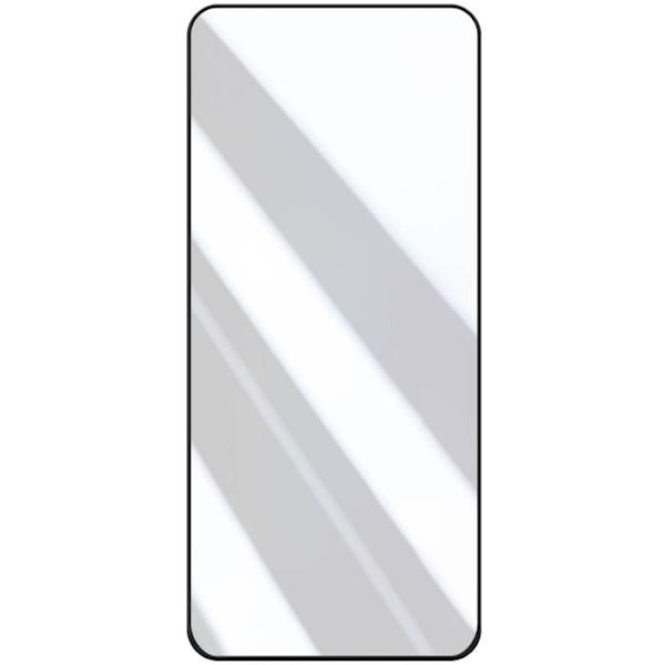 Hærdet glas - AVIZAR - Samsung Galaxy S24 - Gennemsigtig sort - Ultratynd - 9H beskyttelse Transparent