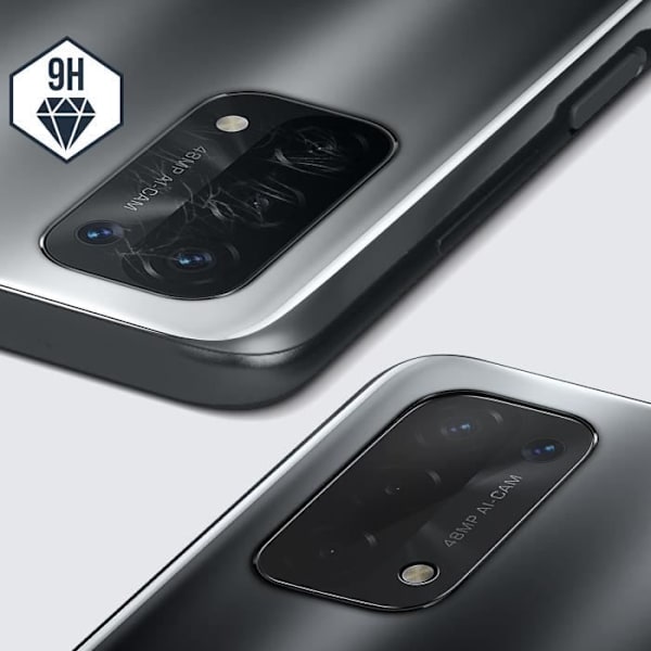 Skyddsfilm - IMAK - Oppo A74/A74 5G - 9H härdat glas - Anti-explosion - Transparent Transparent