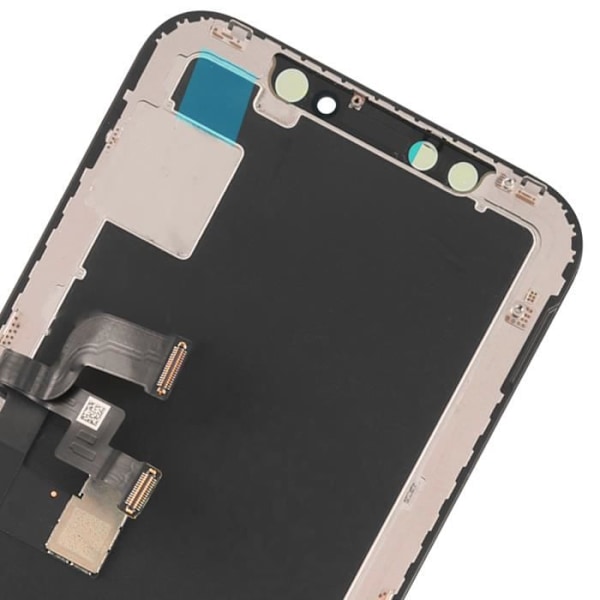Korvaava Soft OLED -näyttö iPhone X: lle - AVIZAR - Musta - Taipuva lasi - Optimaalinen multimedia-kokemus Svart