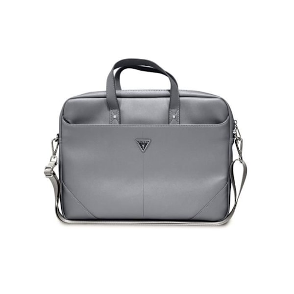 16'' Laptoptaske Saffiano Model Guess Grey