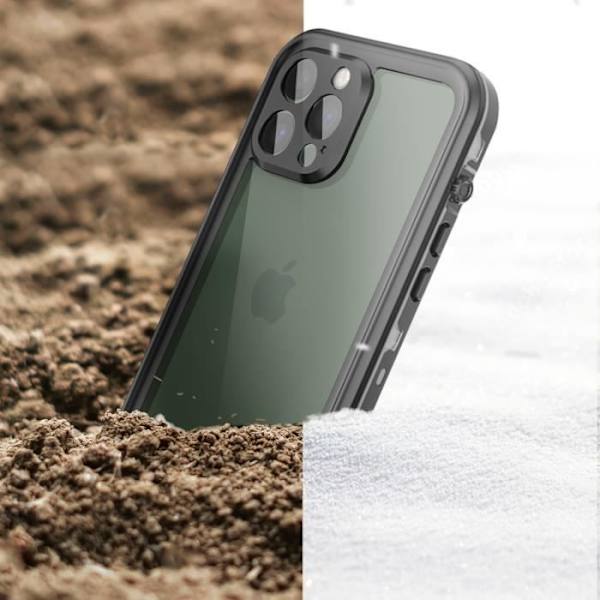 Redpepper Apple iPhone 13 Pro vedenpitävä kotelo läpinäkyvä