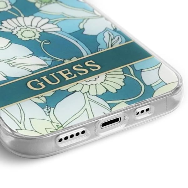 Coque för iPhone 13 Pro med Dragrem Design Blommigt Delikat Guess Flerfärgad Flerfärgad