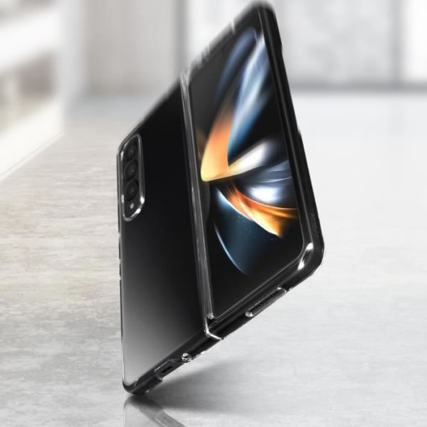 AVIZAR Skyddsfodral för Samsung Galaxy Z Fold 4 5G i genomskinlig hård polykarbonat Transparent