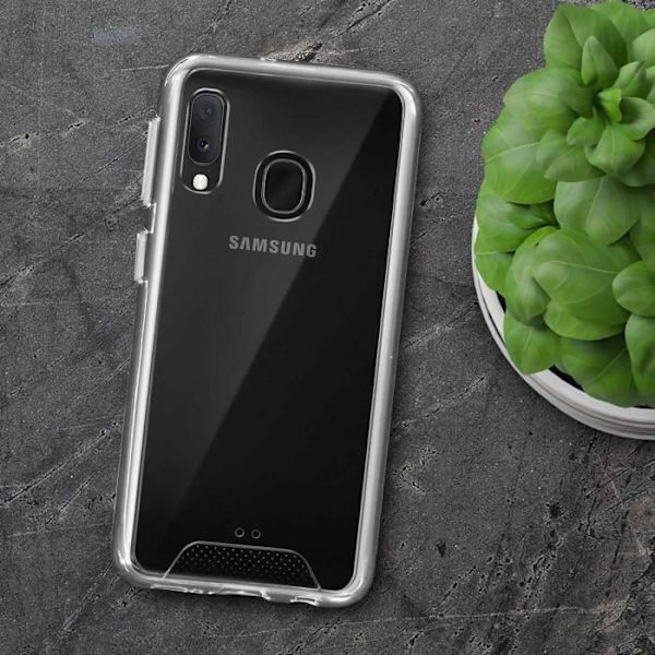 Coque - Samsung - Galaxy A20e - Stødabsorberende - Transparent - Krystal Transparent