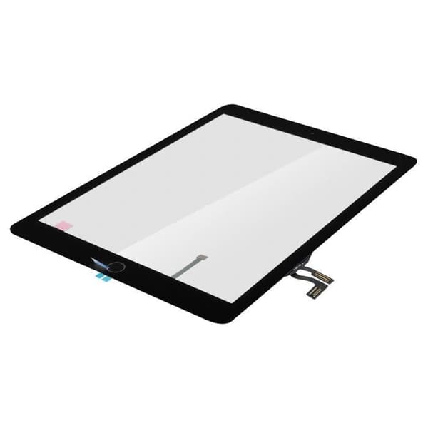 Touchscreen - iPad - 9.7 2017 - Byt - Svart Ram - Hemknapp Inkluderad