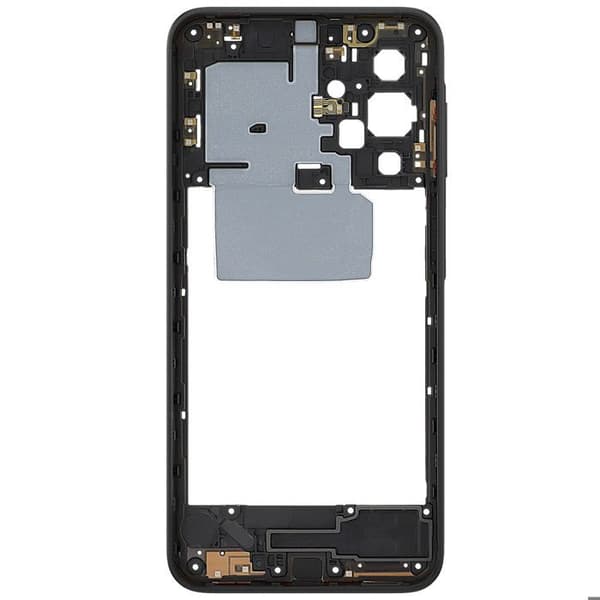 Ersättningscentralchassi för Galaxy A17 5G Service Pack Samsung Svart Svart