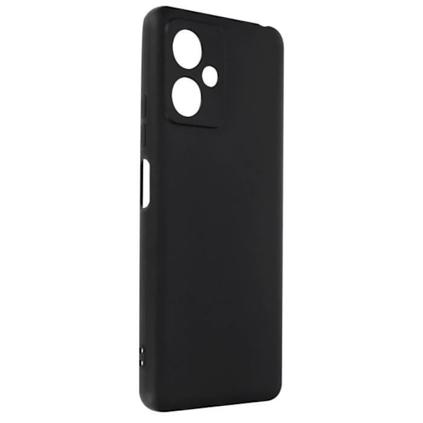 Skyddsskal - Xiaomi - Redmi Note 12 5G - Mjuk silikon - Matt finish - Stötsäker Svart