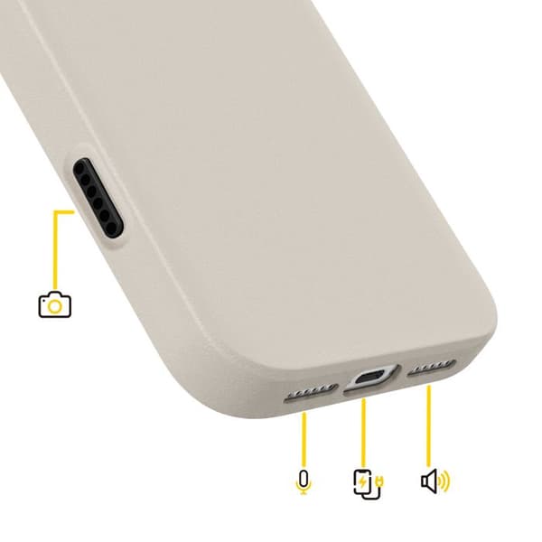iPhone Air Cover Model SolidX Stødabsorberende 3,5 m MIL-STD 810G certificeret Rhinoshield Beige beige