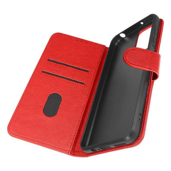 Motorola Moto G13, G23 og G53 etui Red Flip cover
