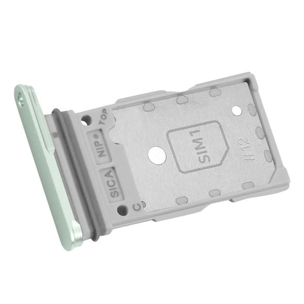 SIM-kortskuffe - AVIZAR - Galaxy S25/S25 Plus - Dobbelt Nano SIM - Vandgrøn - Original vatten grönt