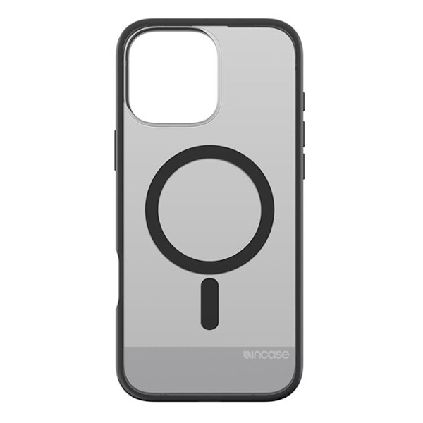 iPhone 16 Pro Max - Incase - Slim Case MagSafe - Musta - Puolijäykkä - Tyylikkäästi Svart
