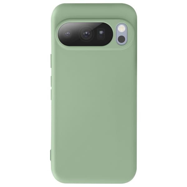 Silicone Pehmustettu Soft-Touch Vihreä Kuori Google Pixel 10 Pro:lle Grön