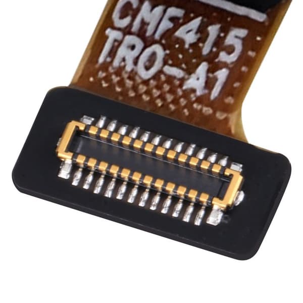 Frontkamera til Realme C75 Selfie Sensor 8MP med FPC Forbindelseskabel Sort / Rød