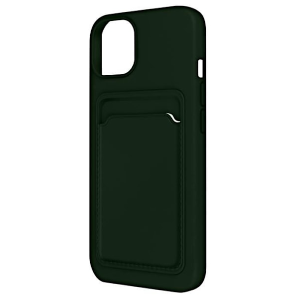 iPhone 12 ja 12 Pro Case Pehmeä silikonikorttipidike Forcell Green Grön