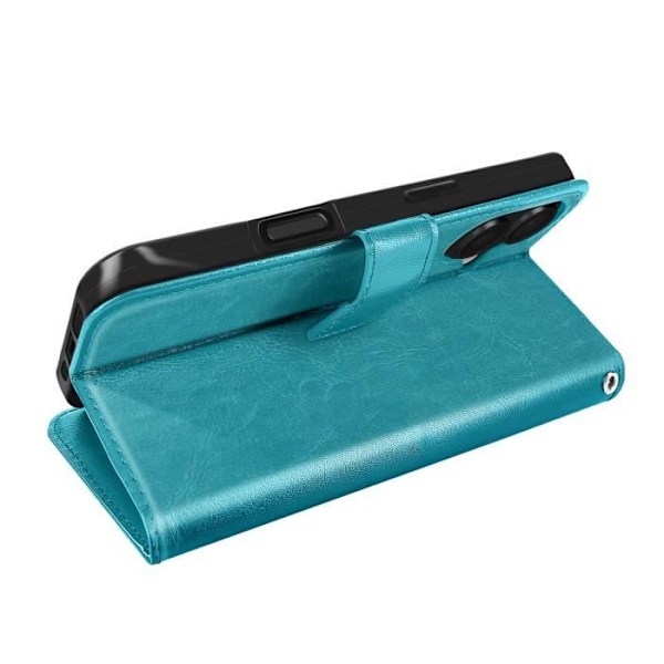 Etui til iPhone 16 Plus Port Wallet med Strop Mayaxess Sort Svart
