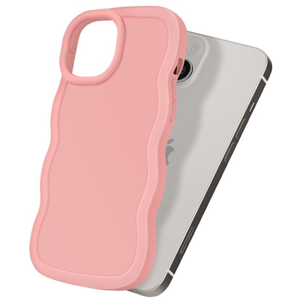 Coque Candy til iPhone 14 Stødabsorberende Lyserød Rosa