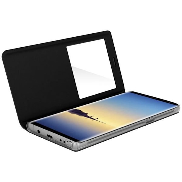 Etui - Samsung - Galaxy Note 8 - Ultra-tynd - Fuld beskyttelse - Visningsvindue Svart