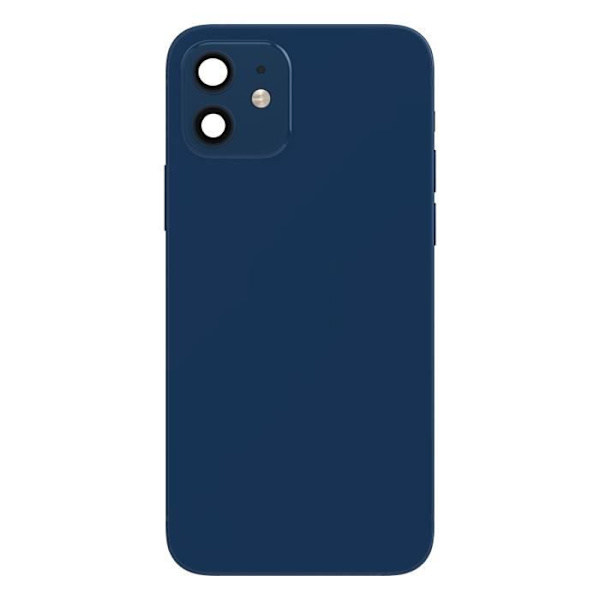 Komplet chassis til iPhone 12 - AVIZAR - Midnight Blue - Genskaber den originale æstetik - Nem at installere Blå