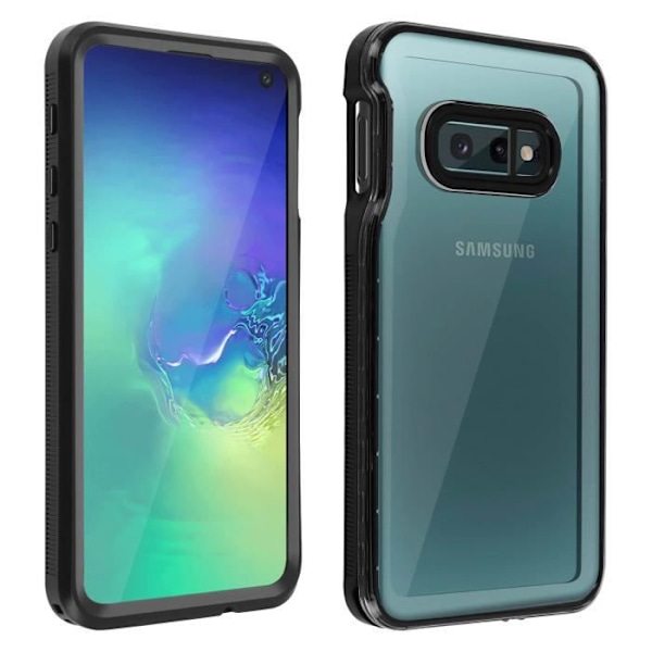 Coque - REDPEPPER - Samsung Galaxy S10e - Vandtæt 2m - Stødsikker - Semi-rigid Svart