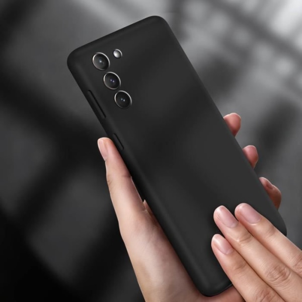 Cover Samsung Galaxy S21 Plus Soft Touch Silikone Cover Original sort