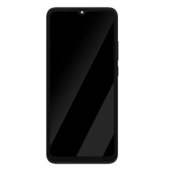 LCD-skärm - XIAOMI - Redmi 10C - Förmonterad - Pekskärm - Grå Chassi Grå