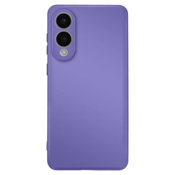 Coque för Galaxy S25 Edge Soft-Touch i Halvstyvt Lila Lila