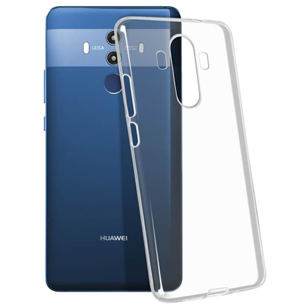 Skydd - Huawei - Mate 10 Pro - Silikon Gel - Ultrafint - Transparent Transparent