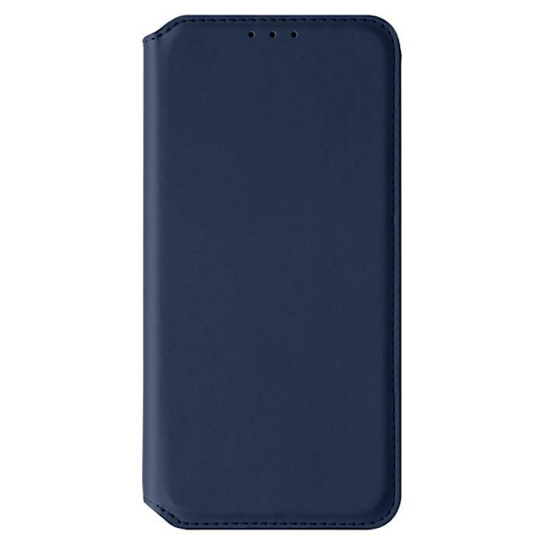 Fodral till Oppo Reno 4 - AVIZAR - Korthållare Video Support Magnetic Flip - Midnattsblå Blå