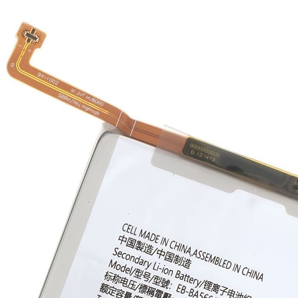 Interna batteri 5000mAh kompatibel med Samsung Galaxy A37 5G Silver Grå