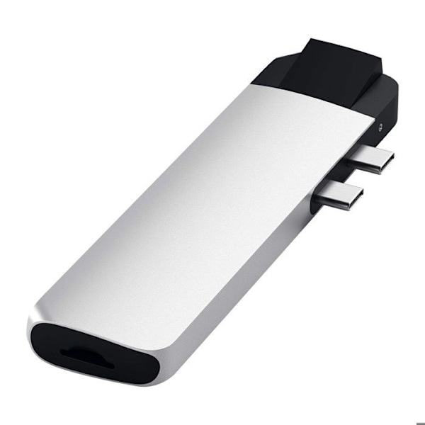 Satechi Hopea USB C kaksoishub MacBook HDMI 2 USB USB C Ethernet Micro-SD
