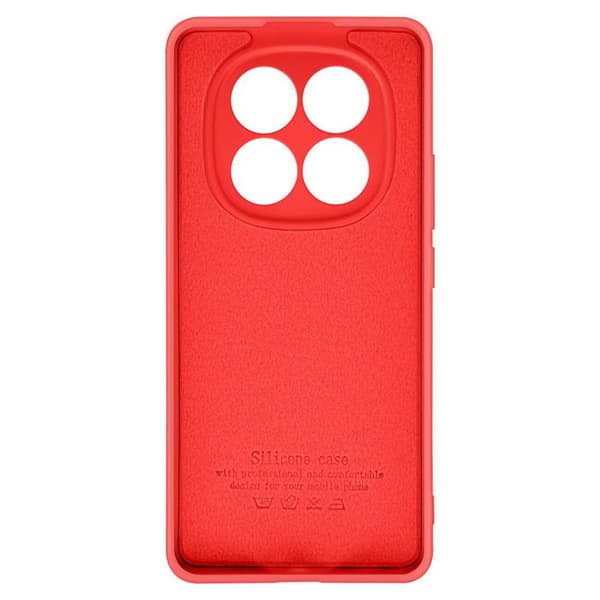 Coque - Xiaomi - Redmi Note 14 Pro/Pro Plus - Semi-rigid - Rød - Stødresistent beskyttelse Röd