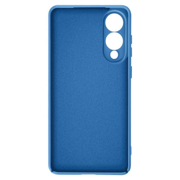 Coque - AVIZAR - Galaxy S25 Edge - Semi-Hårdført Silikone - Blød-Touch - Blå Blå