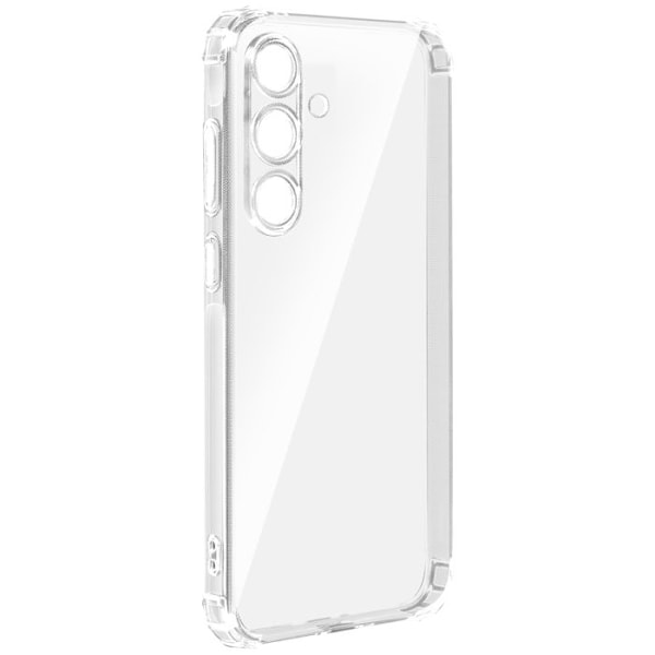 Samsung Galaxy S25 Kumisuojus Iskunkestävä Vahvistetut Kulmat Akashi Läpinäkyvä Vit