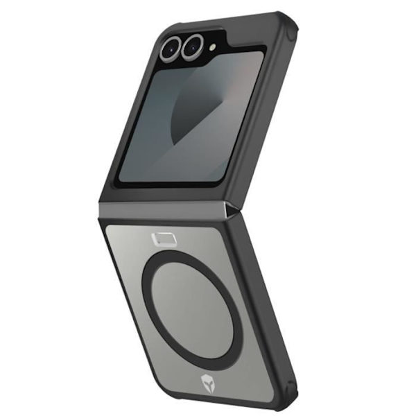 MagSafe etui til Samsung Galaxy Z Flip 6 - FORCE CASE - 3m faldbeskyttelse - Mat finish Svart