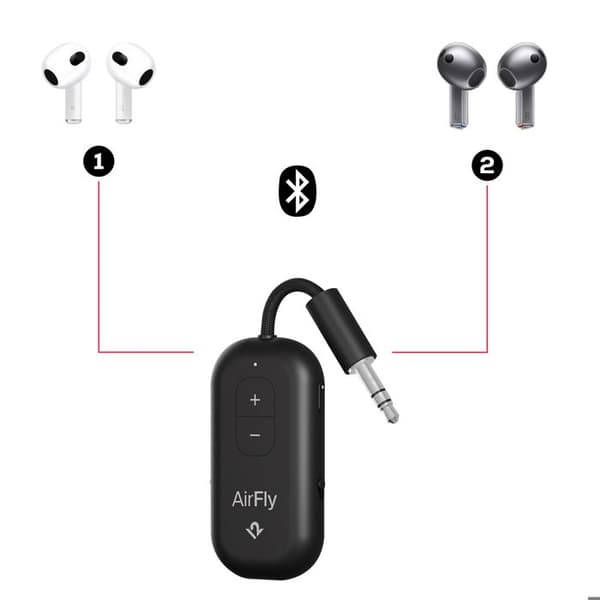 Bluetooth Audio Transmitter AirFly Pro 2 Jack 3.5mm Twelve South Sort