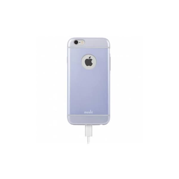 Coque iPhone 6 Plus - Moshi - iGlaze - Violet - Antichok - Blød berøring Violett