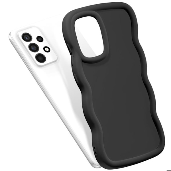 Coque Candy for Samsung Galaxy A52 and A52S 5G Iskunkestävä Musta Svart