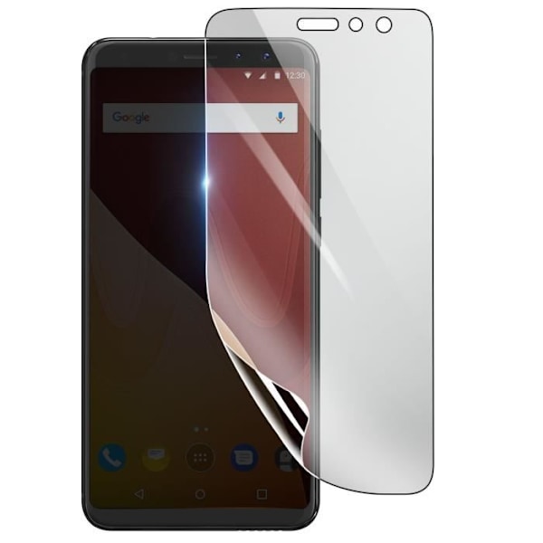 Näytönsuoja - 3MK - Wiko View XL - Iskunkestävä Hydrogeeli - Läpinäkyvä - Naarmuuntumaton Transparent
