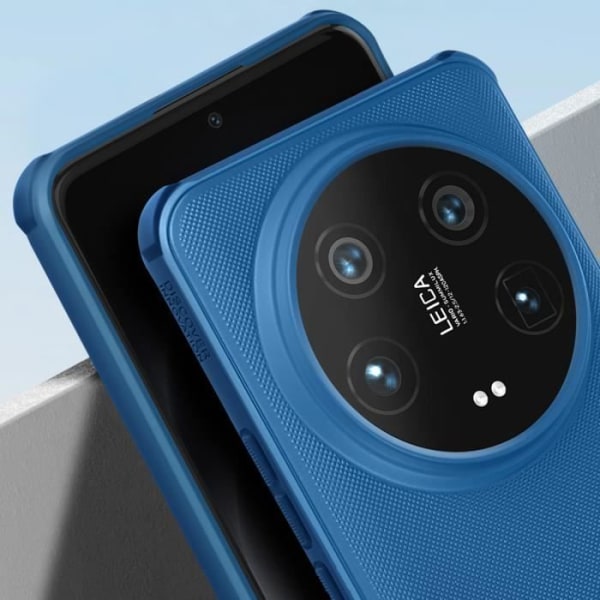 Etui til Xiaomi 14 Ultra Super Frosted Shield Pro Matte Nillkin Blue Blå