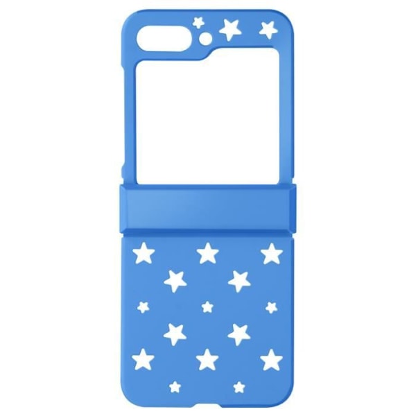 Coque för Samsung Galaxy Z Flip 5 - AVIZAR - Star Case - Hård - Stjärnmönster - Blå Blå